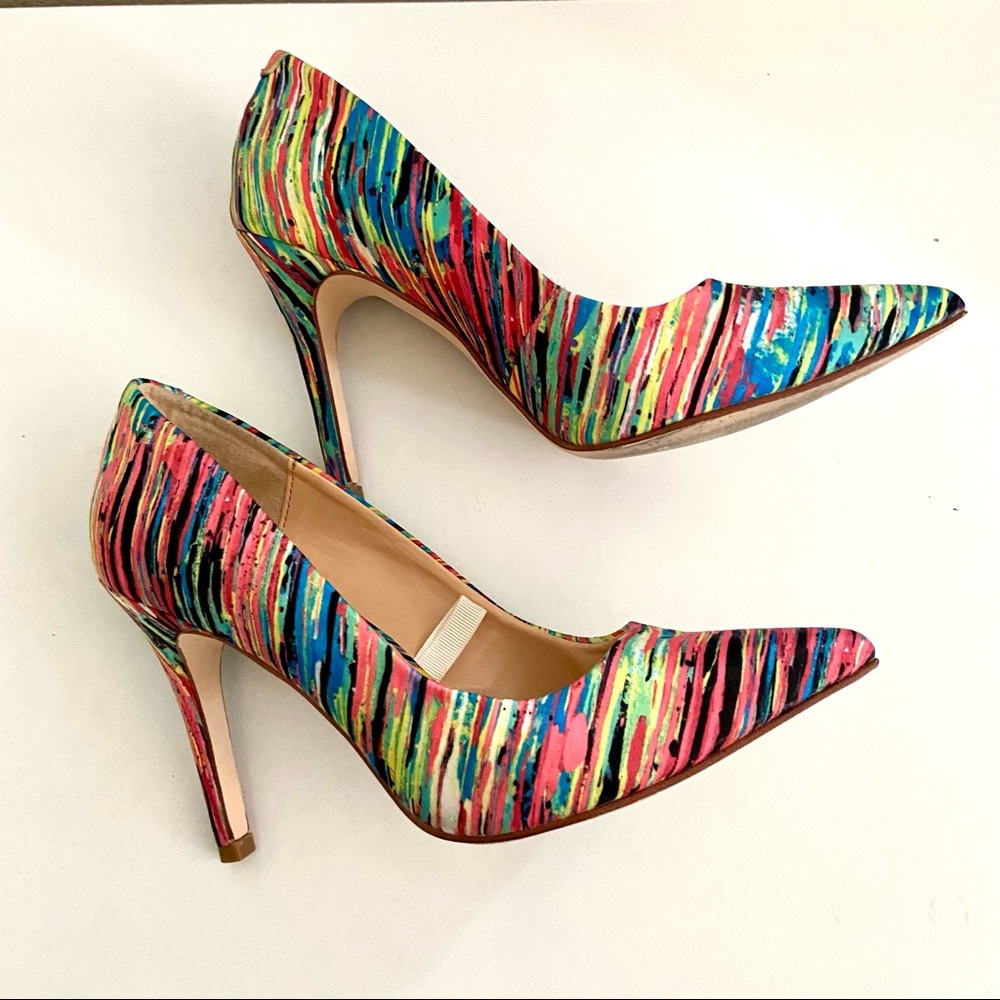 Prabal Gurung for Target Womens Pointed Toe Satin High Heels Size 7